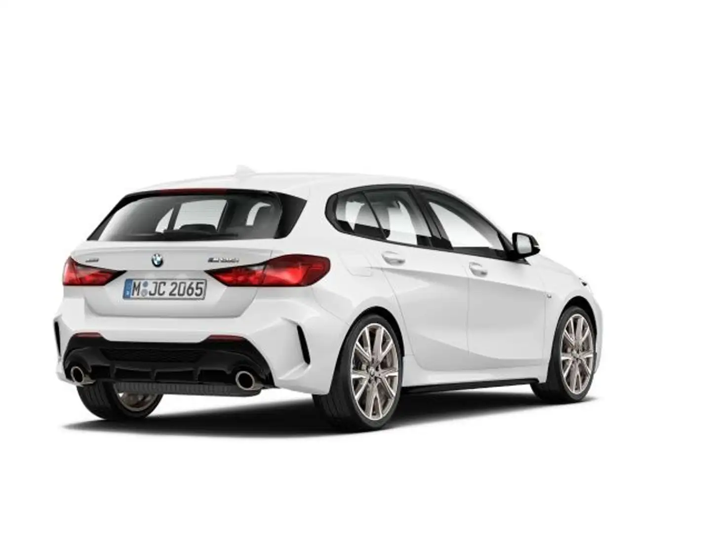 BMW 135 i xDrive Sport Aut. Klimaaut. Sportsitze PDC Weiß - 2