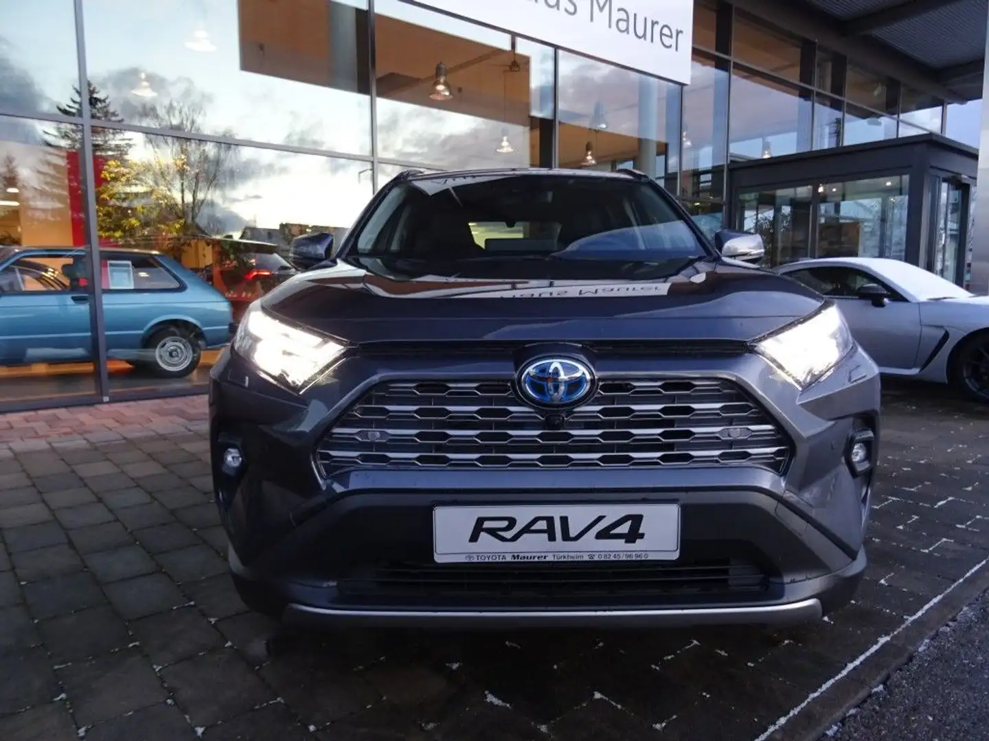 Toyota RAV 4 2.5 4x4 Hybrid Lounge Gris - 2