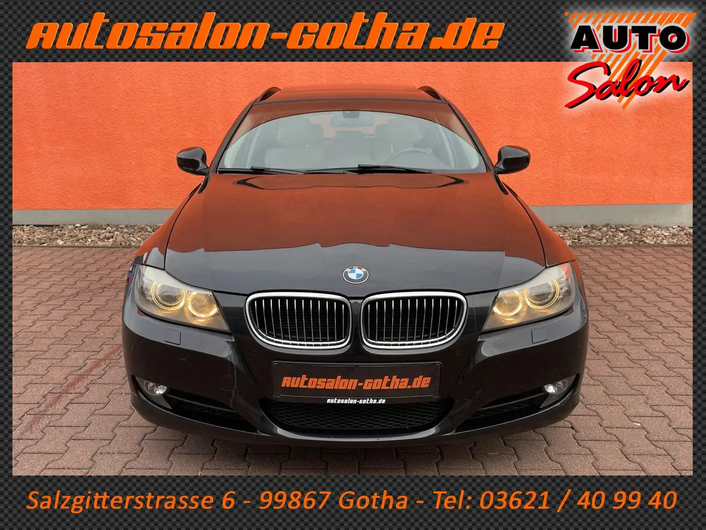 BMW 325 d Touring Edition Sport SCHECKHEFT 19"LMR NAV Negro - 2