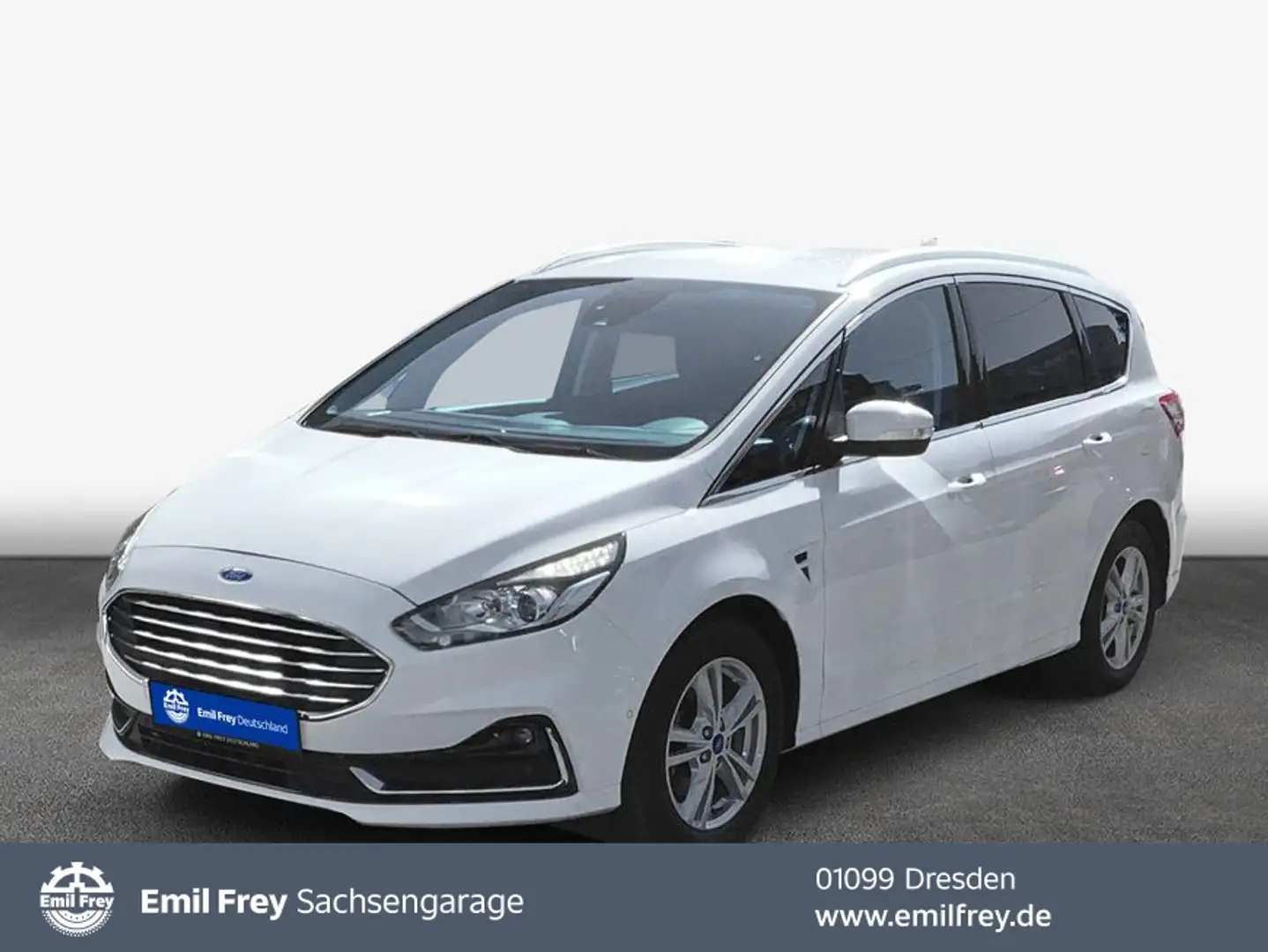 Ford S-Max 2.5 Duratec FHEV TITANIUM Navi*RFC Weiß - 1