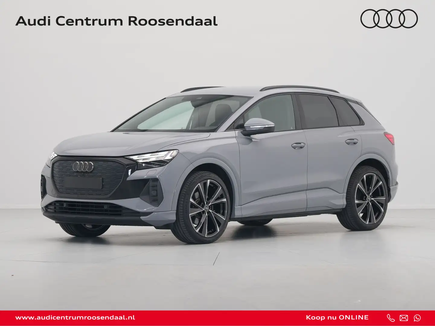 Audi Q4 e-tron 35 Launch edition Advanced 55 kWh Navigatie Pdc St Grijs - 1