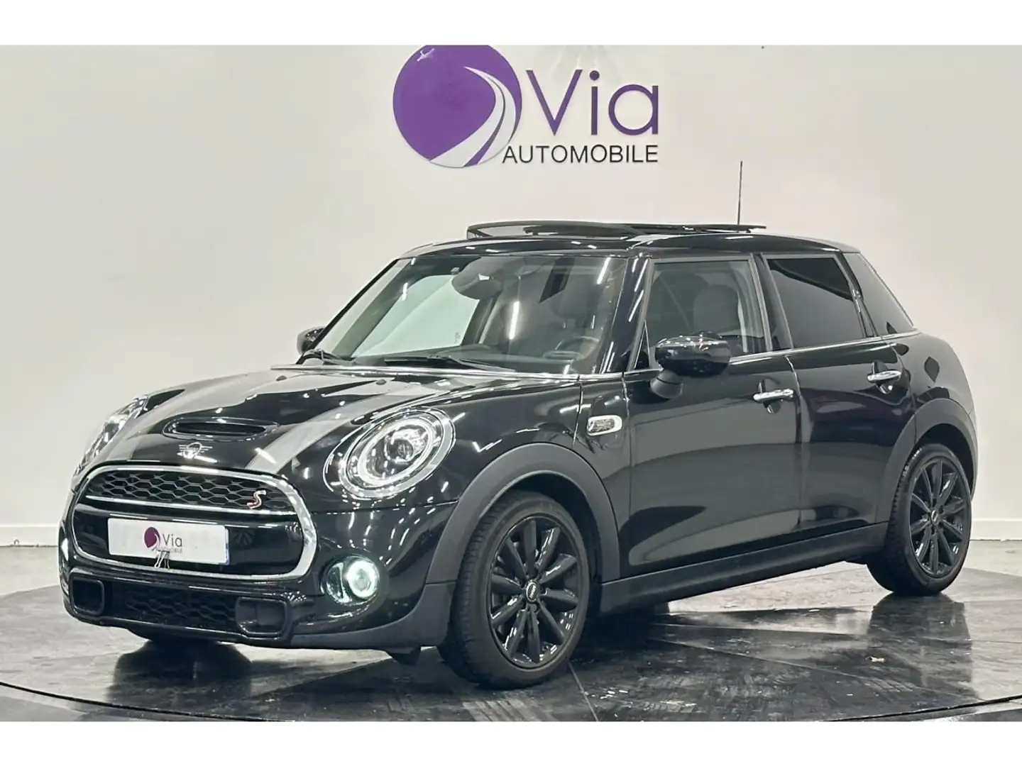 MINI Cooper S 2.0i 178 COOPER S GREENWICH / TOIT OUVRANT / APPLE CARPLAY Noir - 1