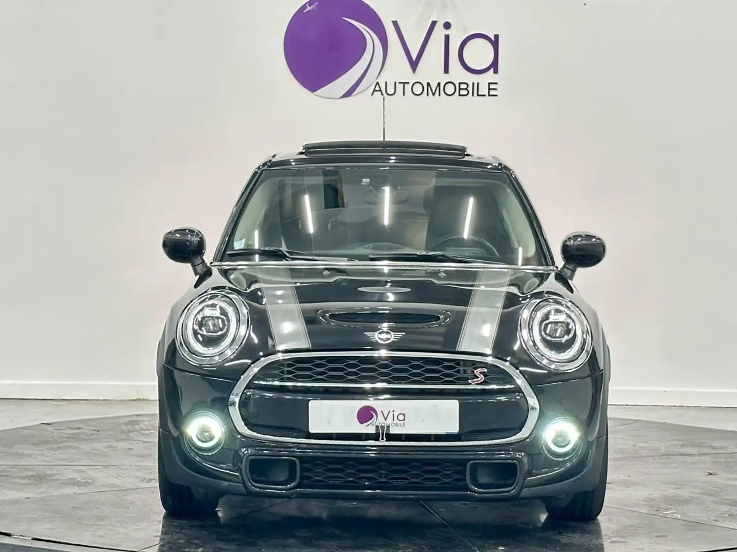 MINI Cooper S 2.0i 178 COOPER S GREENWICH / TOIT OUVRANT / APPLE CARPLAY Noir - 2