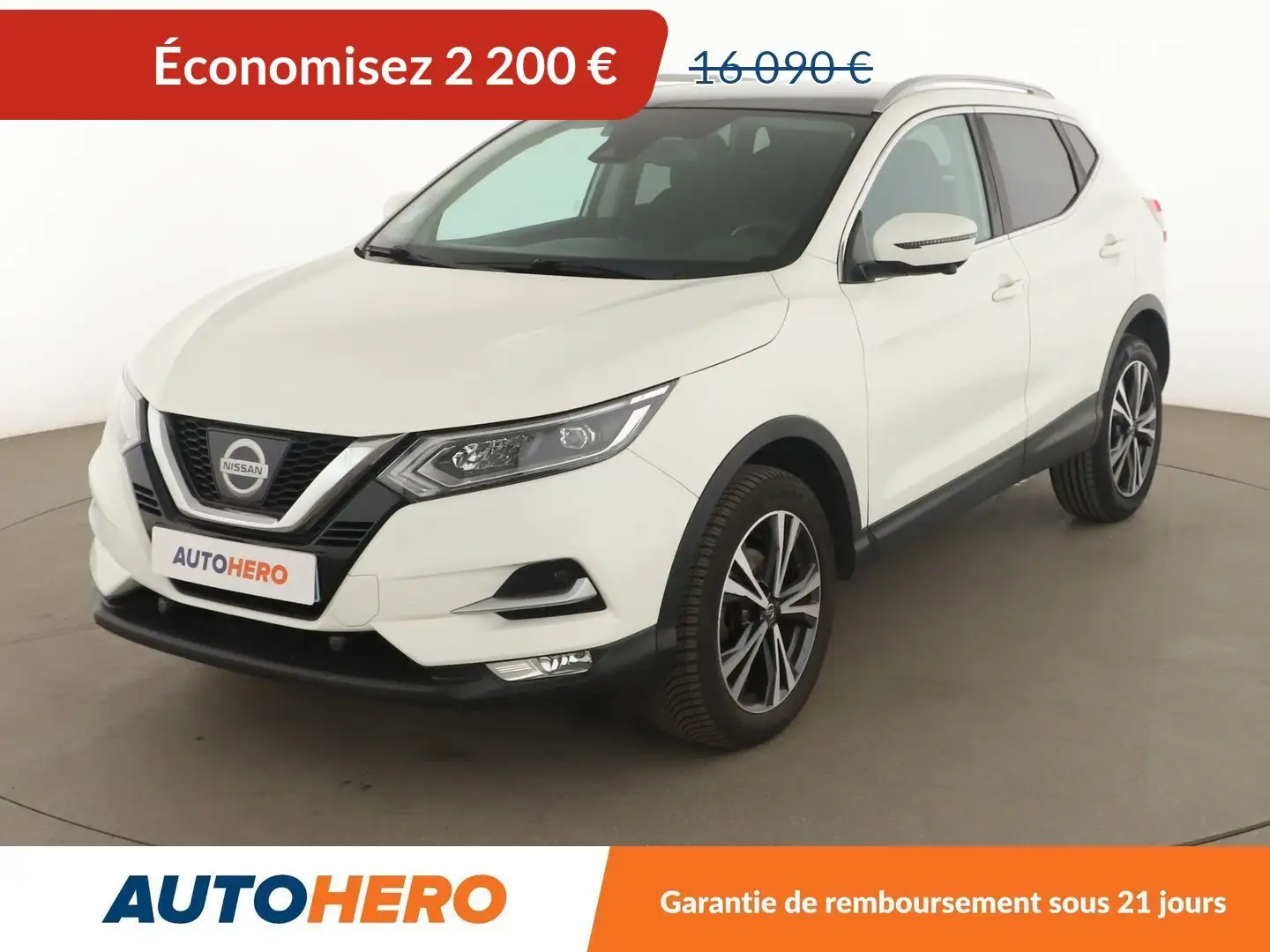 Nissan Qashqai 1.6 dCi Blanc - 1