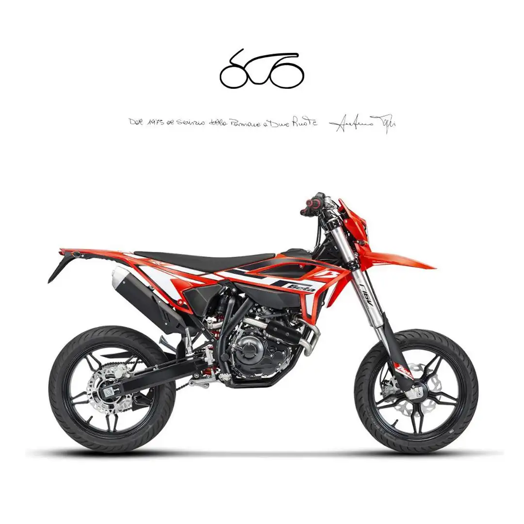 Beta RR 125 MOTARD T Alb - 1
