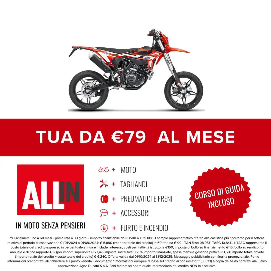 Beta RR 125 MOTARD T Alb - 2