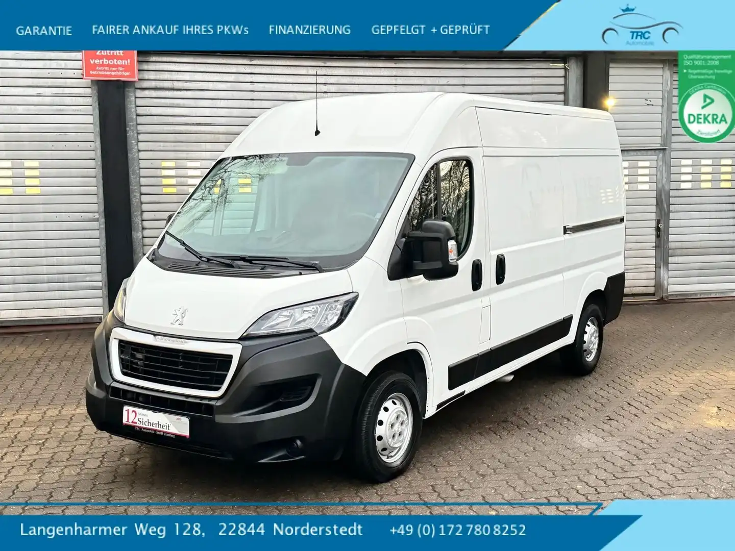 Peugeot Boxer Kasten Hochraum 333 L2H2 Premium BlueHDi 1 Weiß - 1