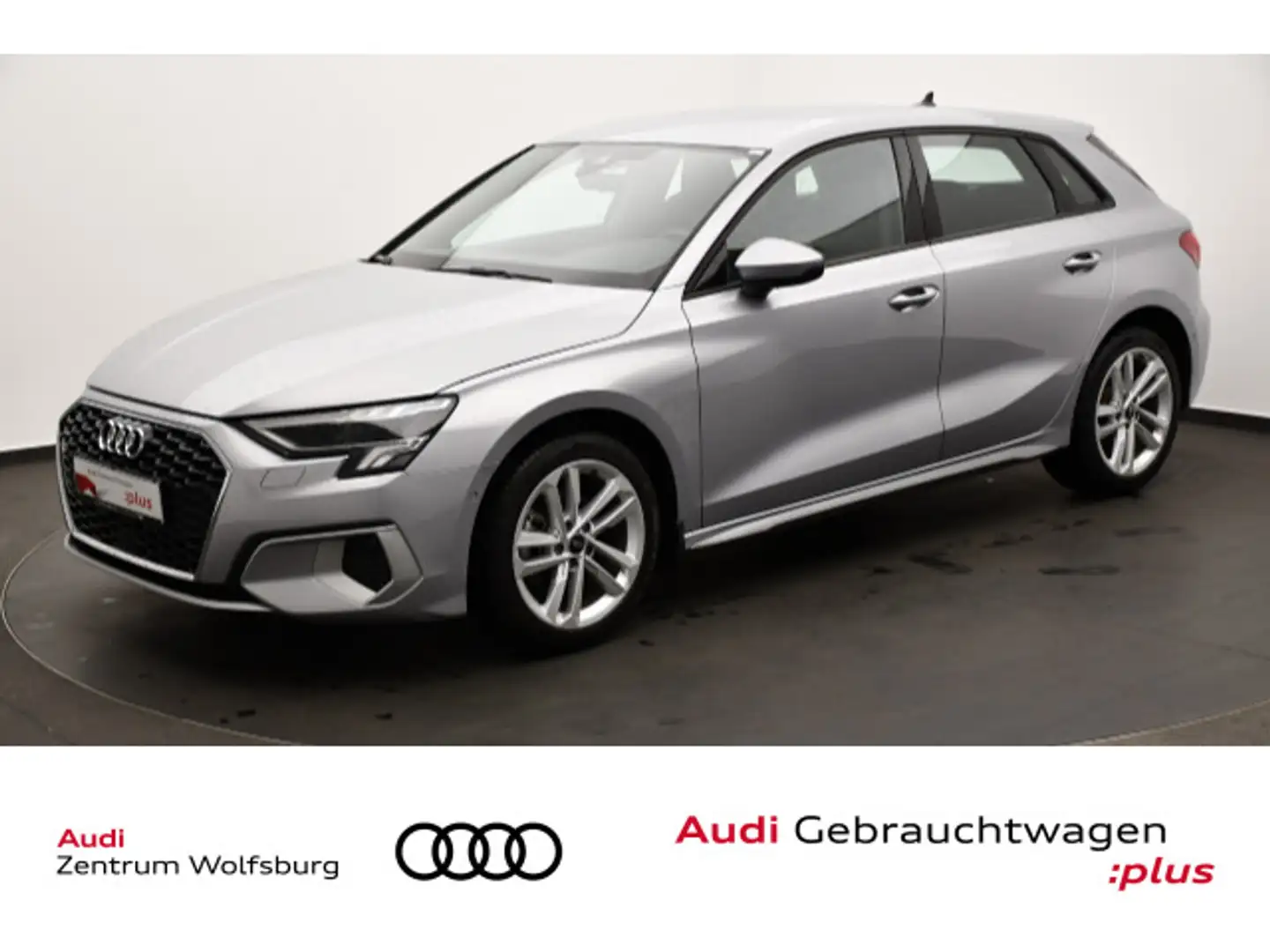 Audi A3 35 TFSI S tronic advanced LED/SitzH Silber - 1