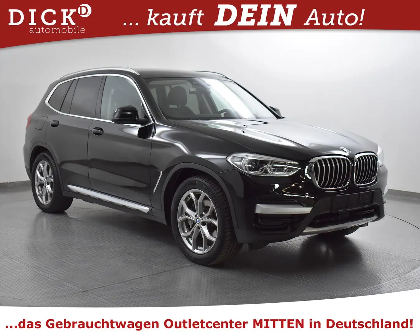 BMW X3 xDrive 30e xLine VIRTU+AHK+ACC+LED+HIFI+M19" Black - 1