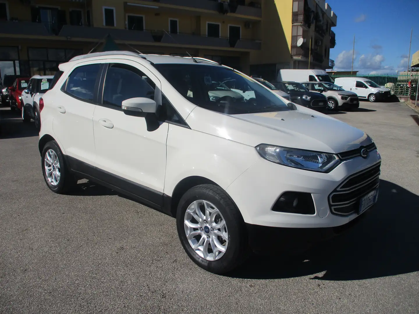 Ford EcoSport 1.0 ECOBOOST S 125cv E6 TITANIUM KM CERTIFICATI Weiß - 1