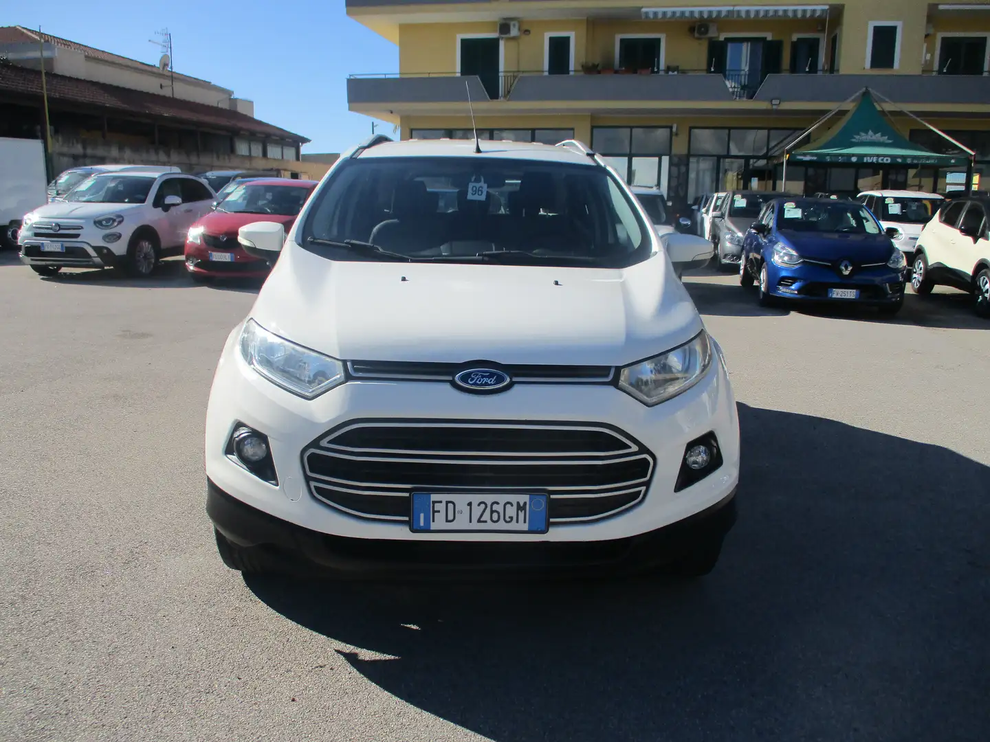 Ford EcoSport 1.0 ECOBOOST S 125cv E6 TITANIUM KM CERTIFICATI Weiß - 2