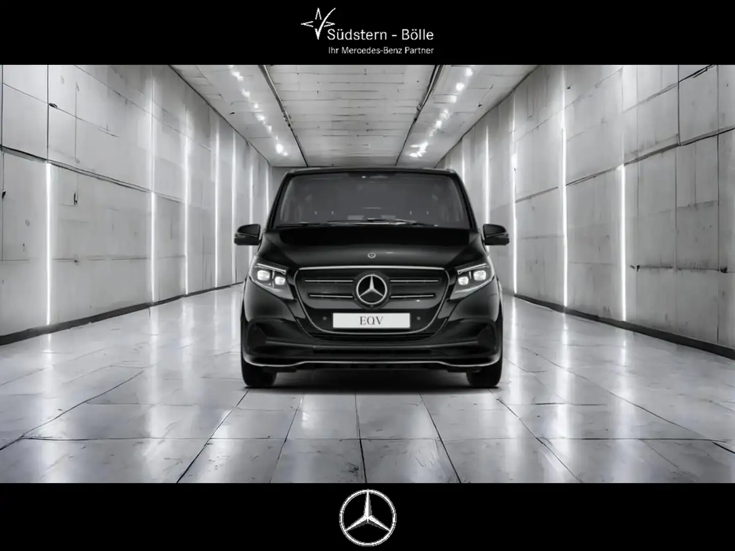 Mercedes-Benz EQV 300 NAVI+360°+DISTRONIC+LED+BURMESTER+MOPF Noir - 2