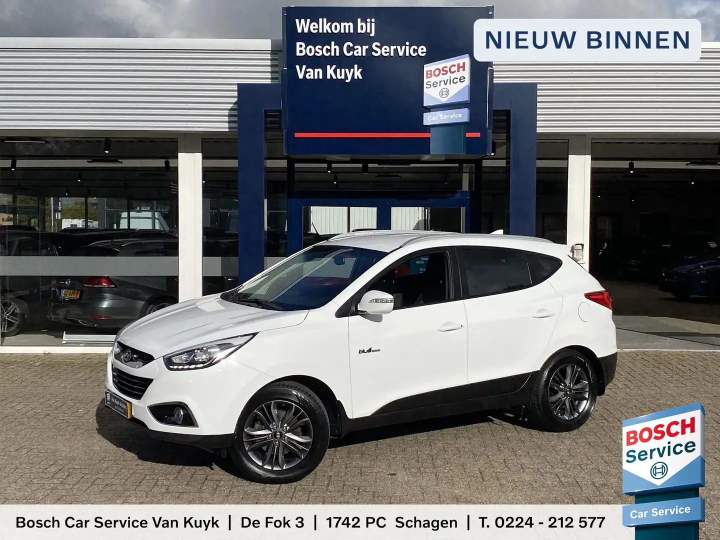 Hyundai iX35 1.6i GDI Go! / NL-Auto / Cruise-Control / Climate- Blanc - 1