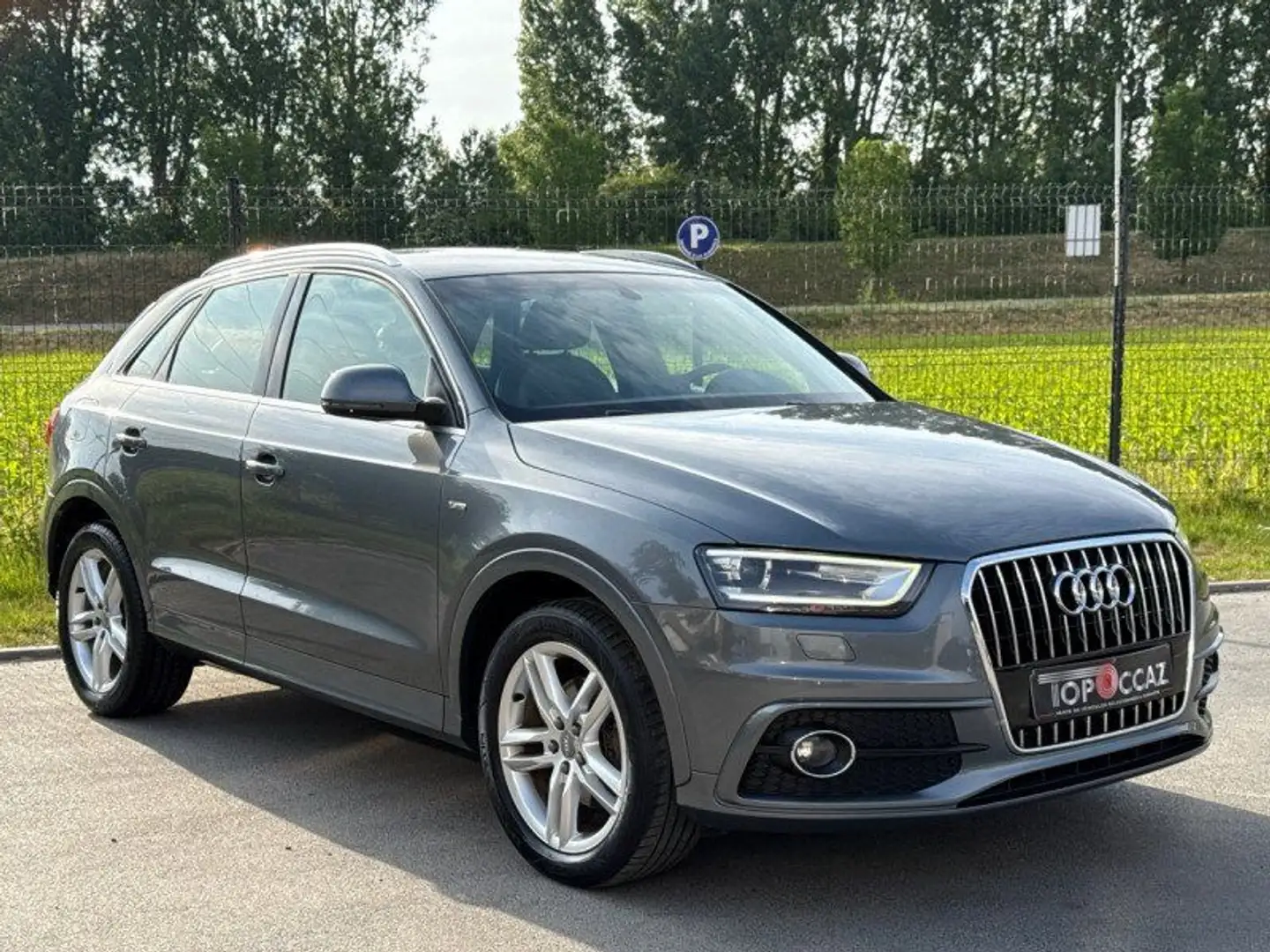 Audi Q3 2.0 TDI 140CH S LINE * 137.000KM * GPS * LED * GAR Сірий - 2