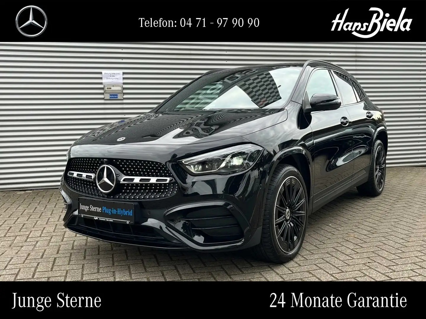Mercedes-Benz GLA 250 GLA 250 e AMG Prem+/Night/20"/Pano/Bur/Multi PSD Noir - 1