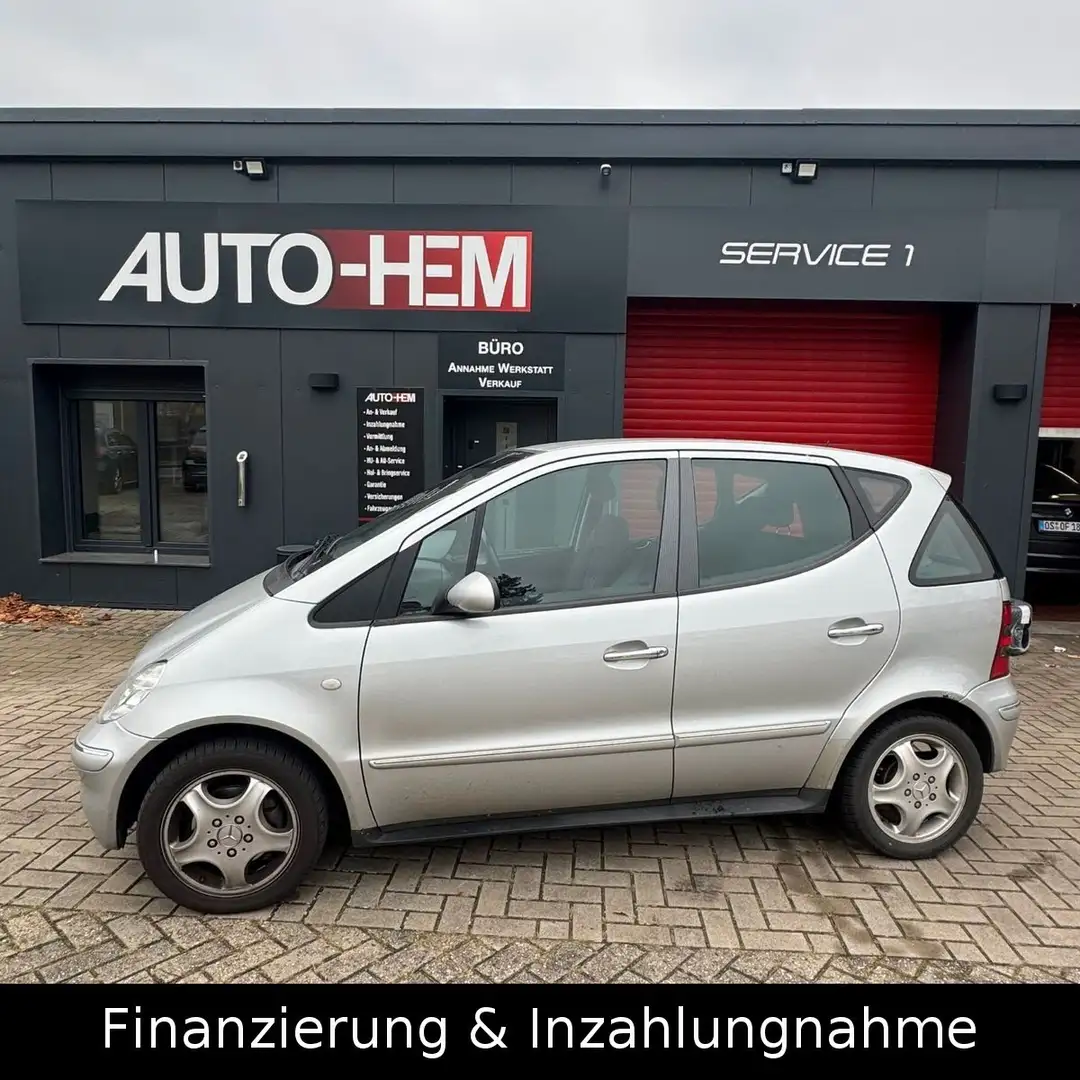 Mercedes-Benz A 160 Automatik 2.Hand Sitzheizung Klima Tempo. Argent - 2
