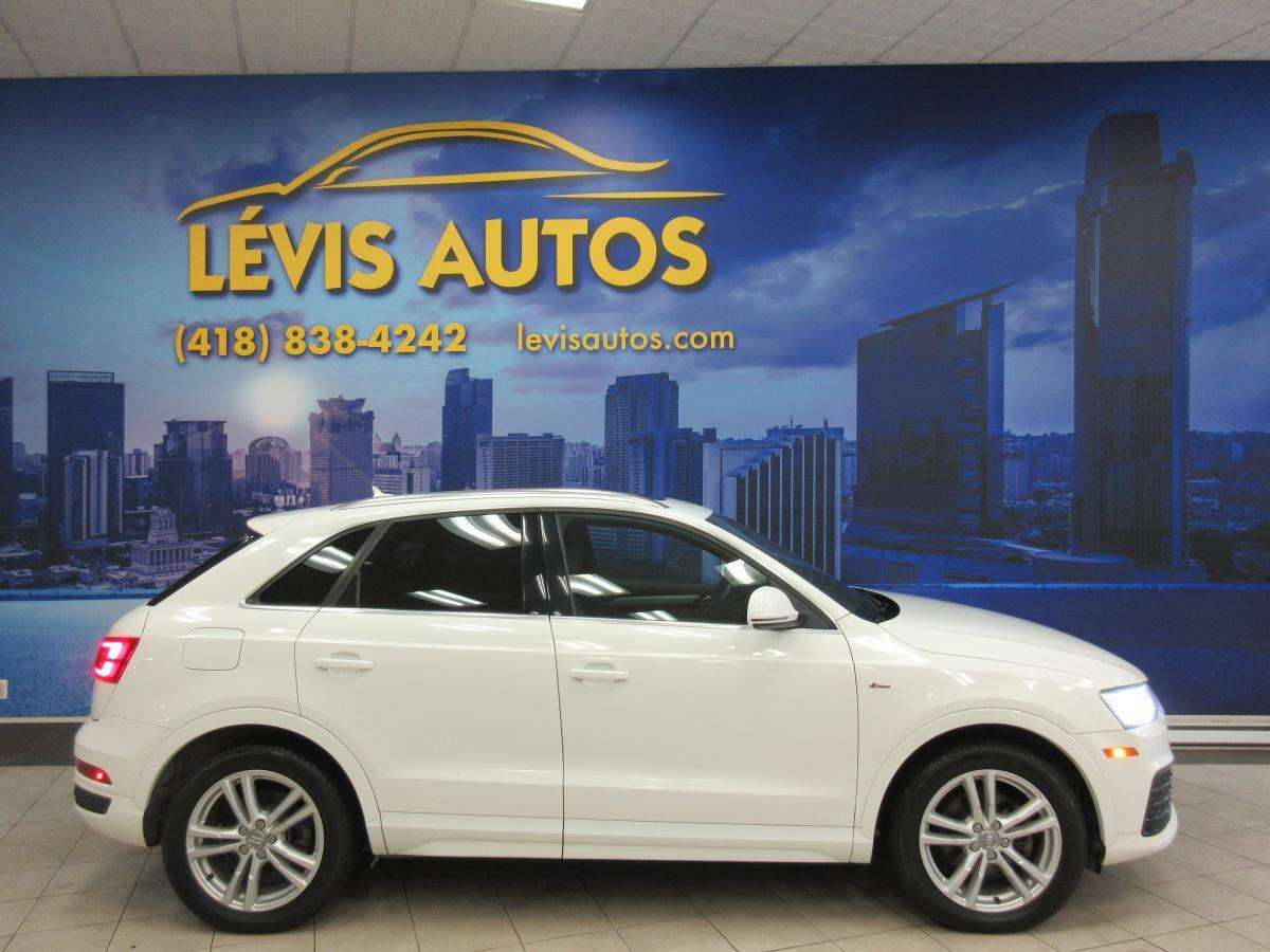 2016 Audi Q3 2.0T TECHNIK QUATTRO TOIT PANOR / CUIR BRUN / CAME