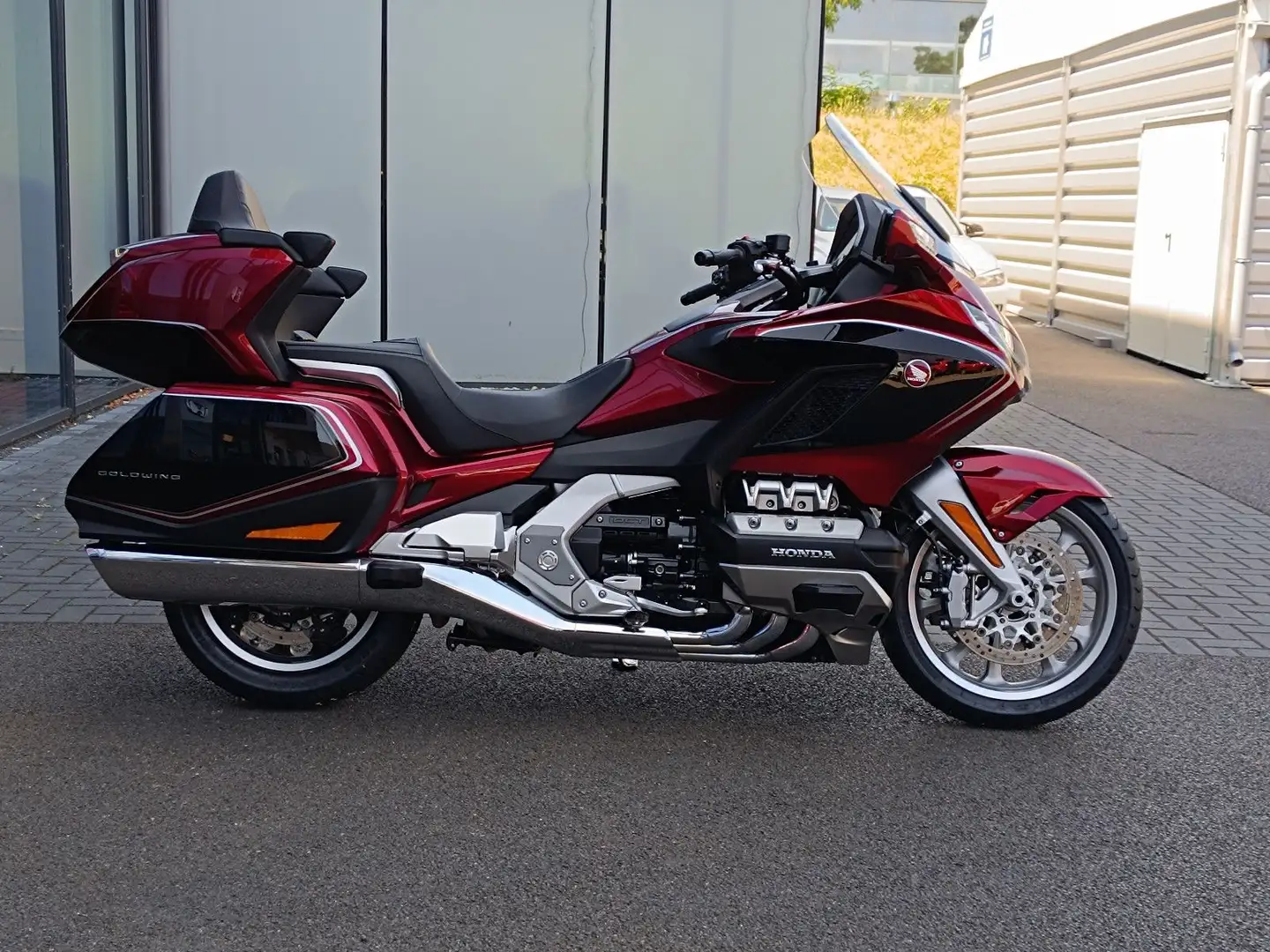 Honda GL 1800 Gold Wing Airbag Navi Červená - 2