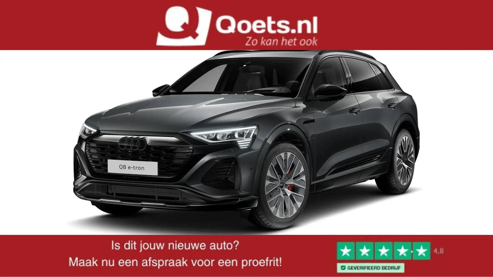 Audi Q8 e-tron 55 quattro Advanced Edition 115 kWh S line interie Grau - 1