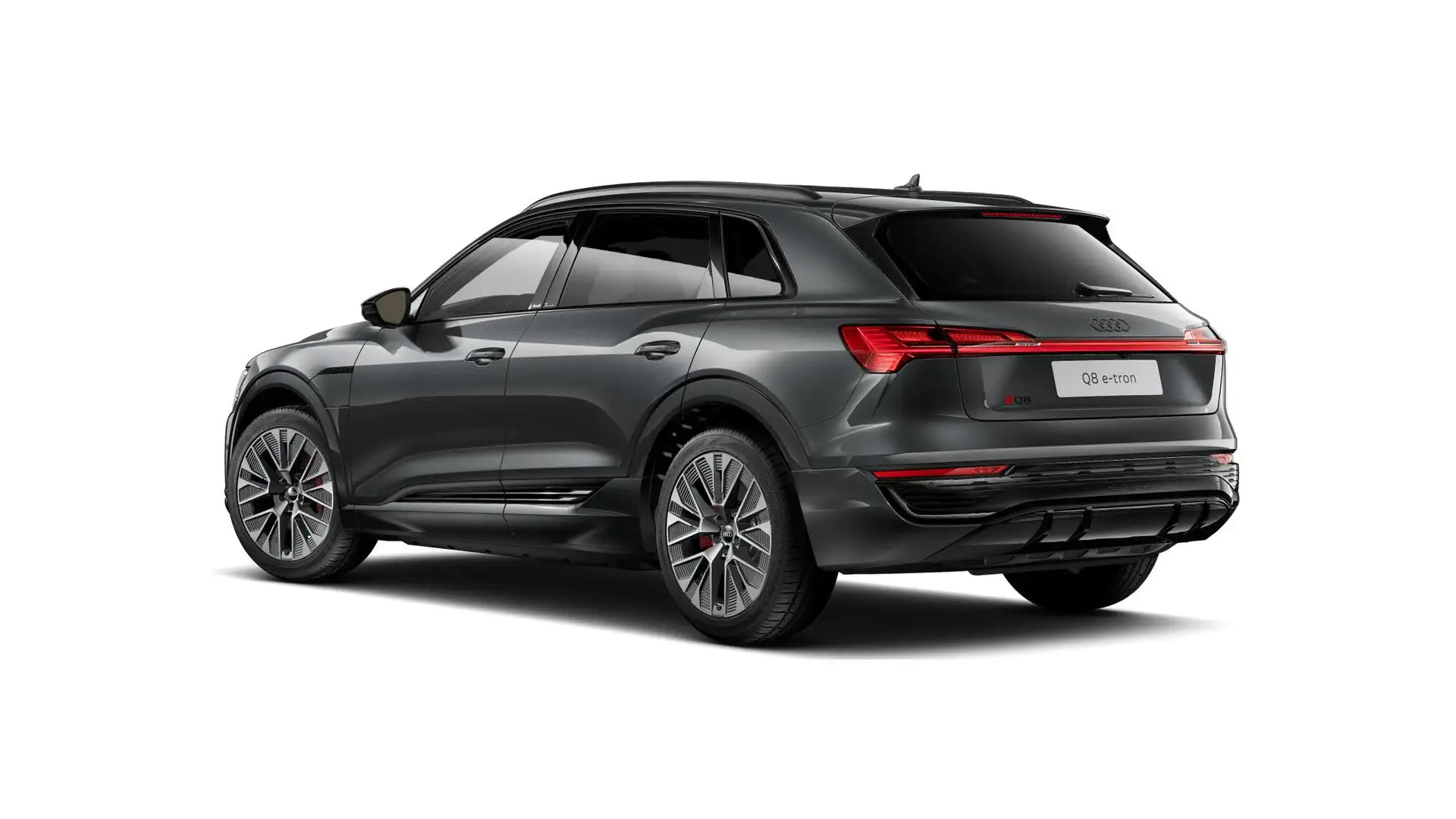 Audi Q8 e-tron 55 quattro Advanced Edition 115 kWh S line interie Grau - 2