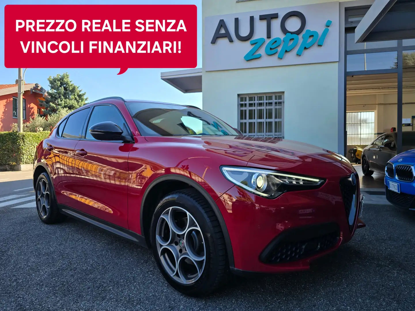 Alfa Romeo Stelvio 2.2 190cv Q4 AUT. SPRINT Rouge - 1