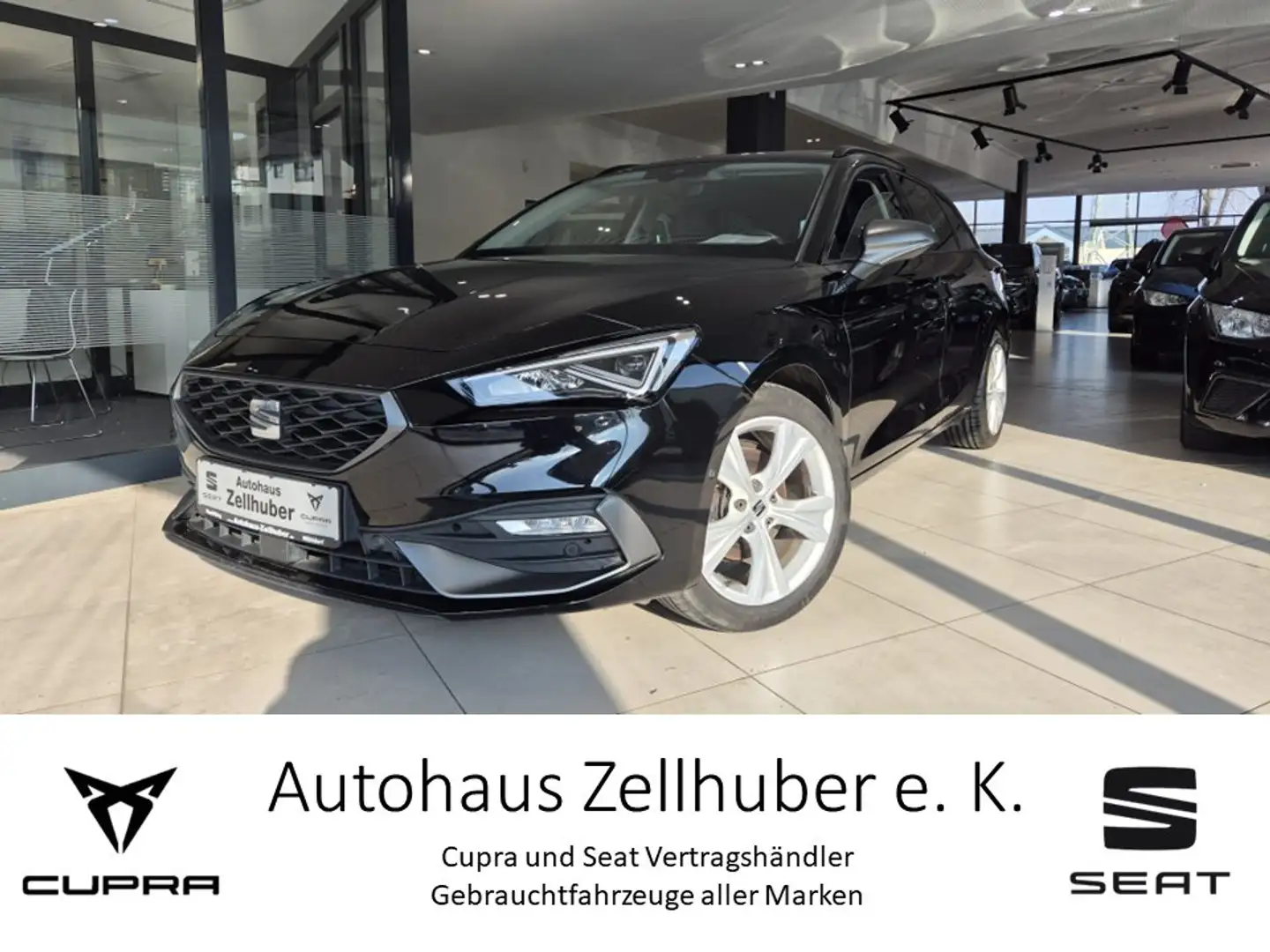 SEAT Leon ST 1.5TSI FR *ACC*Navi*elek.Heck*Sitzhzg* Schwarz - 1