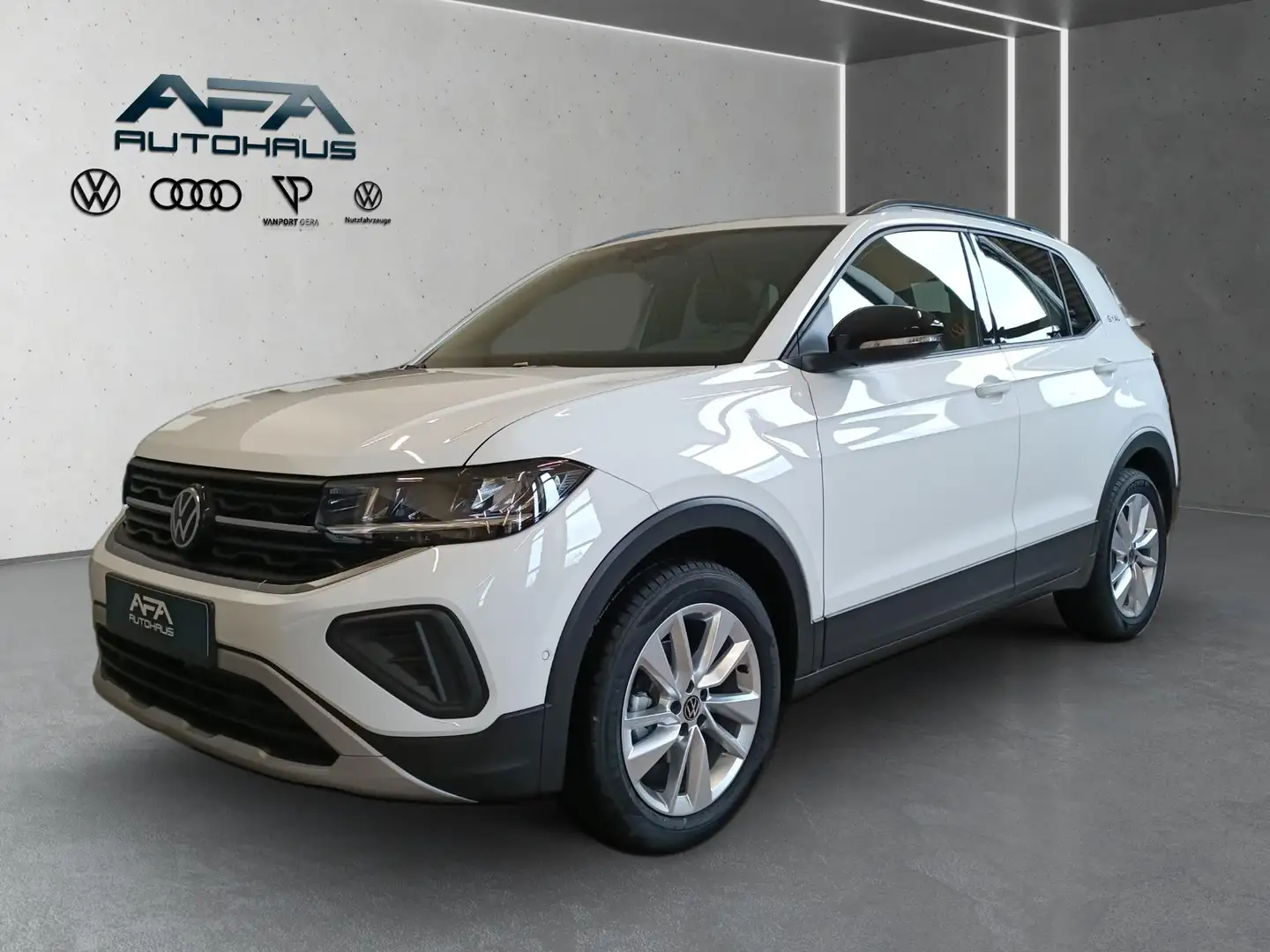 Volkswagen T-Cross 1.0 TSI Goal Navi*ACC*LM17*SHZ Weiß - 2