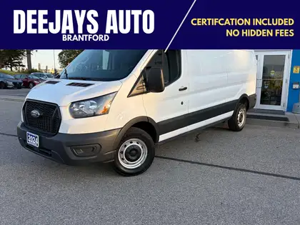 White 2024 Ford Transit Cargo Van Rear-Wheel Drive Automatic