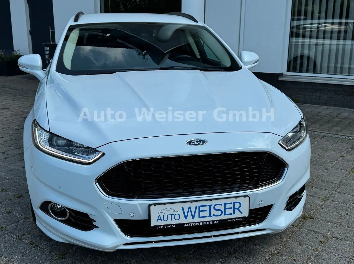 Ford Mondeo Turnier ST-Line Autom. LED Navi SHZ PDC Blanco - 2