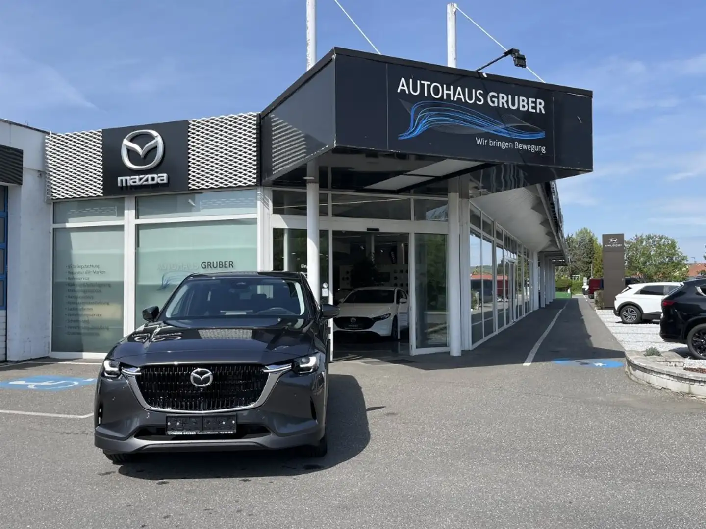 Mazda CX-60 2.5L e-SKYACTIV PHEV 327ps 8AT AWD EXCLUSIVE-LINE COSO Grau - 1
