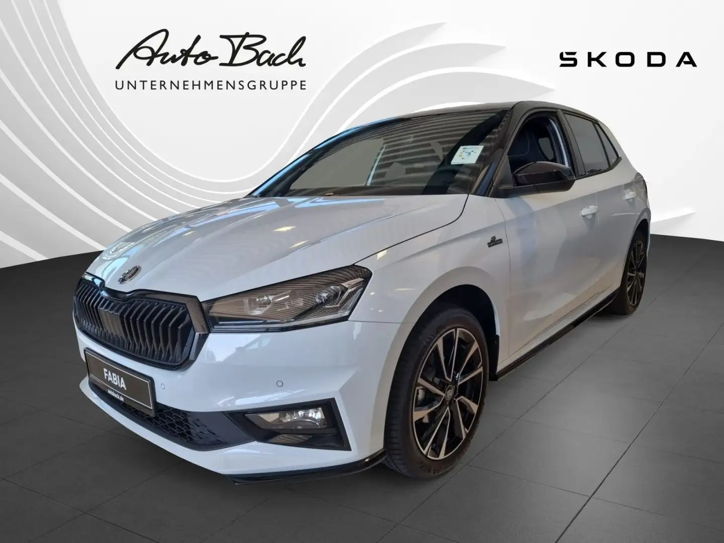 Skoda Fabia Monte Carlo 1.0 TSI 70 kW 5-Gang-Schaltget Bianco - 1