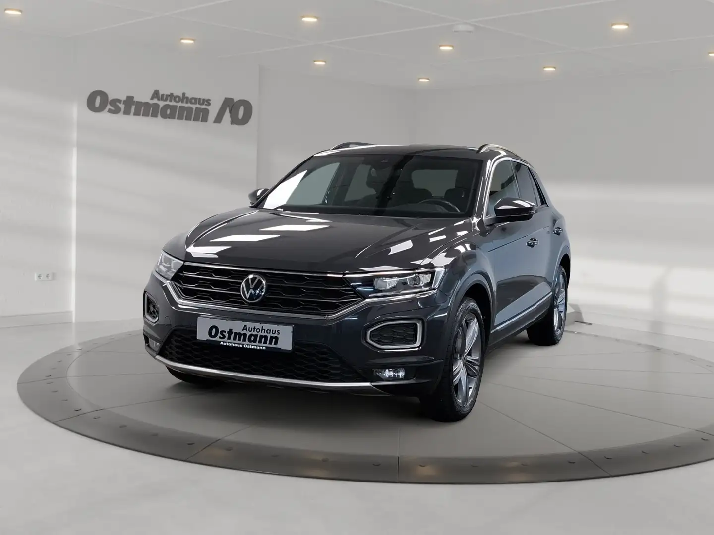 Volkswagen T-Roc 1.5 TSI Sport LED SHZ PDC ACC AHK Climatr. Grau - 1