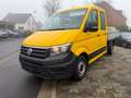 Volkswagen Crafter Pritsche Pritsche 35 DOKA mittellang FWD Jaune - thumbnail 1