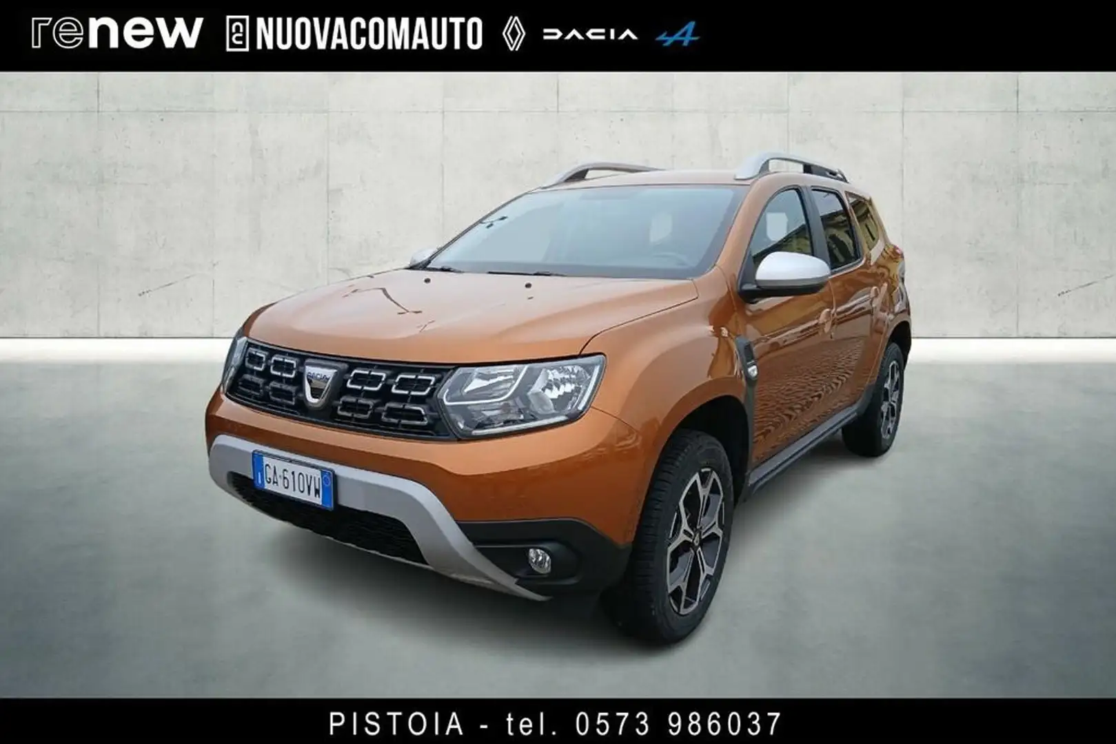 Dacia Duster 1.5 blue dci Prestige 4x2 s&s 115cv my19 Arancione - 1