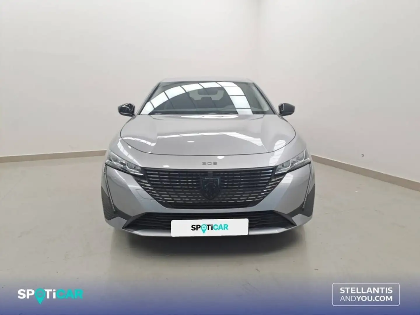 Peugeot 308 5P  Hybrid 136 e-DCS6 Allure Gris - 2