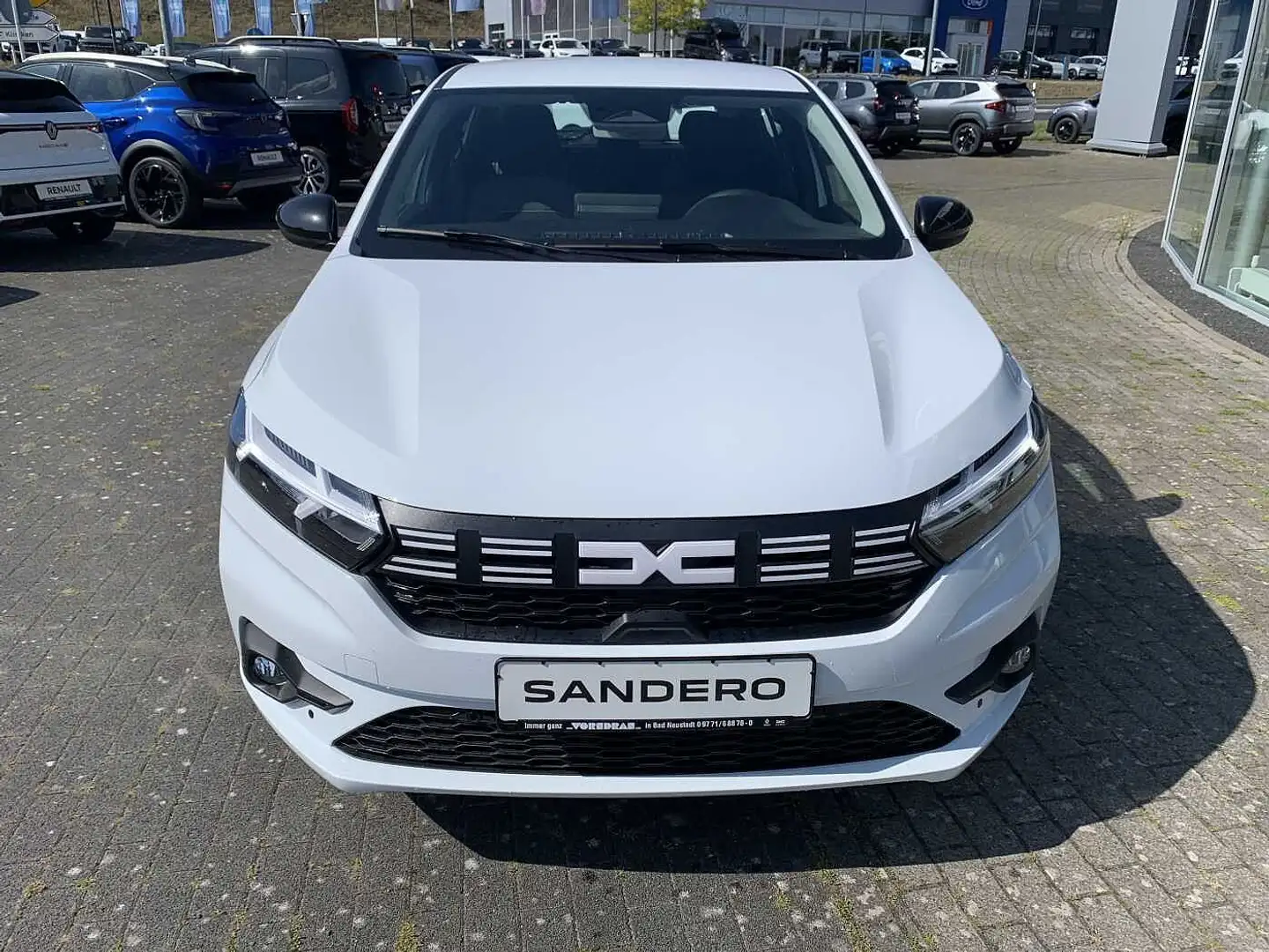 Dacia Sandero Journey TCe 90  Klimatr. Navi SHZ PDC+Kamera 16' Weiß - 2