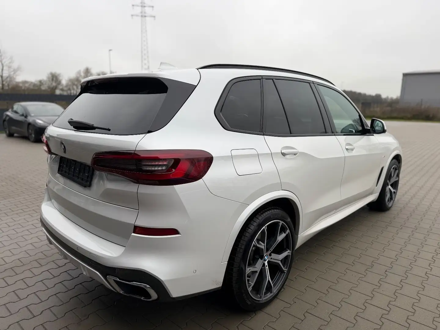 BMW X5 30d M Sport Shadow -HUD-ACC-Pano-360K-21Zoll Weiß - 2