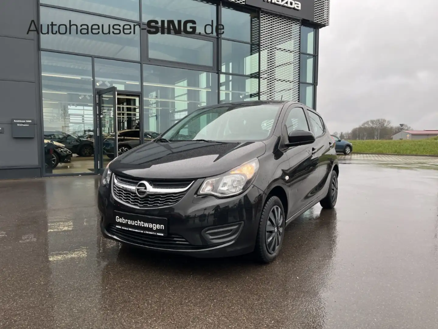 Opel Karl Edition Viva Klimaanlage Lenkradhzg SHZ Schwarz - 1