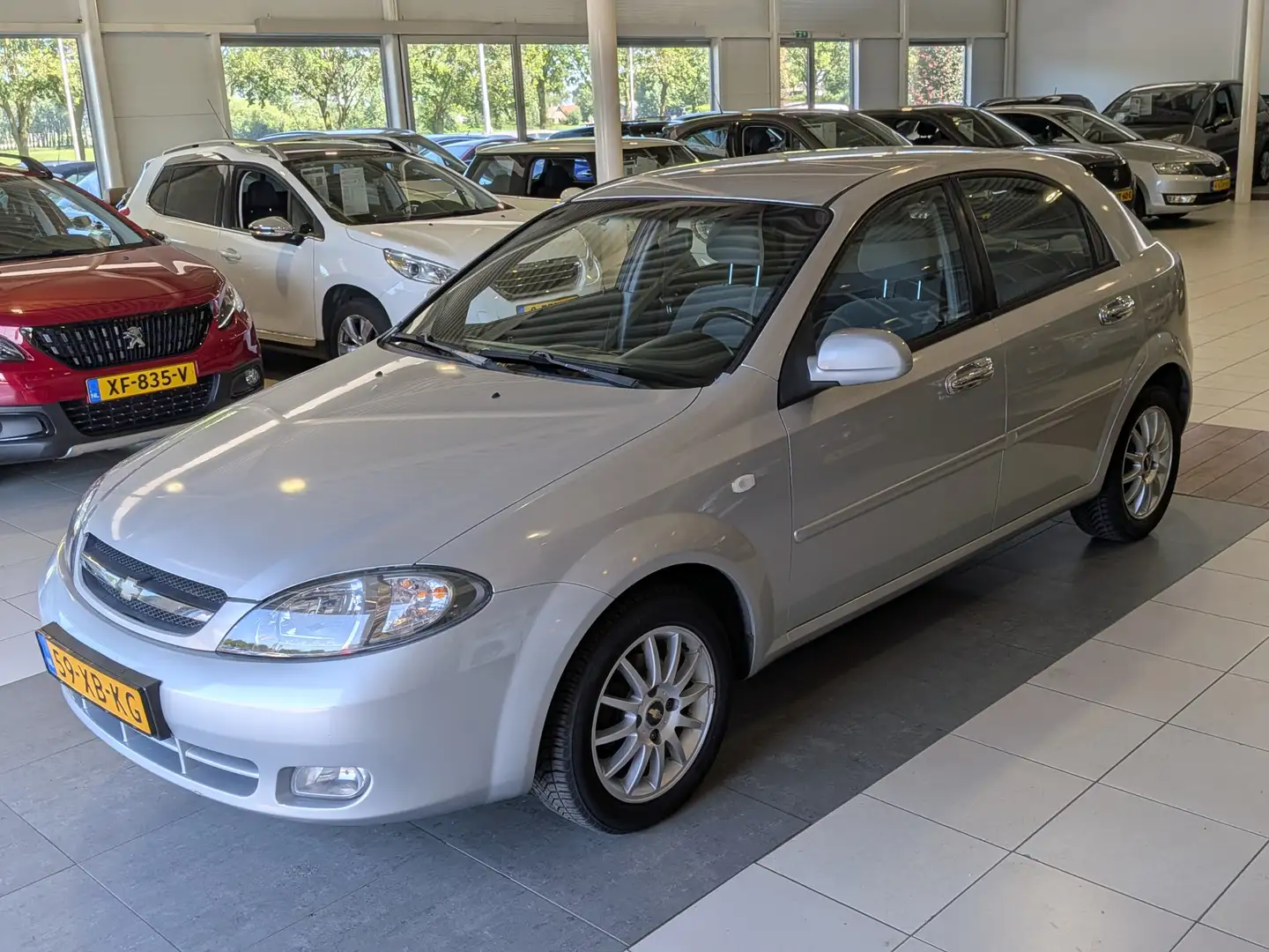 Chevrolet Lacetti 1.6-16V Style Airco, Stuurbekrachtiging Grau - 2