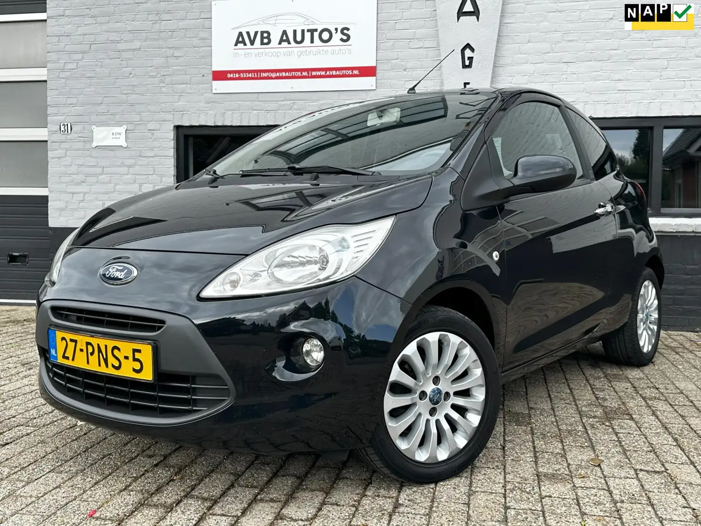 Ford Ka/Ka+ 1.2 Titanium X start/stop Airco APK 28-02-2026 Negro - 1