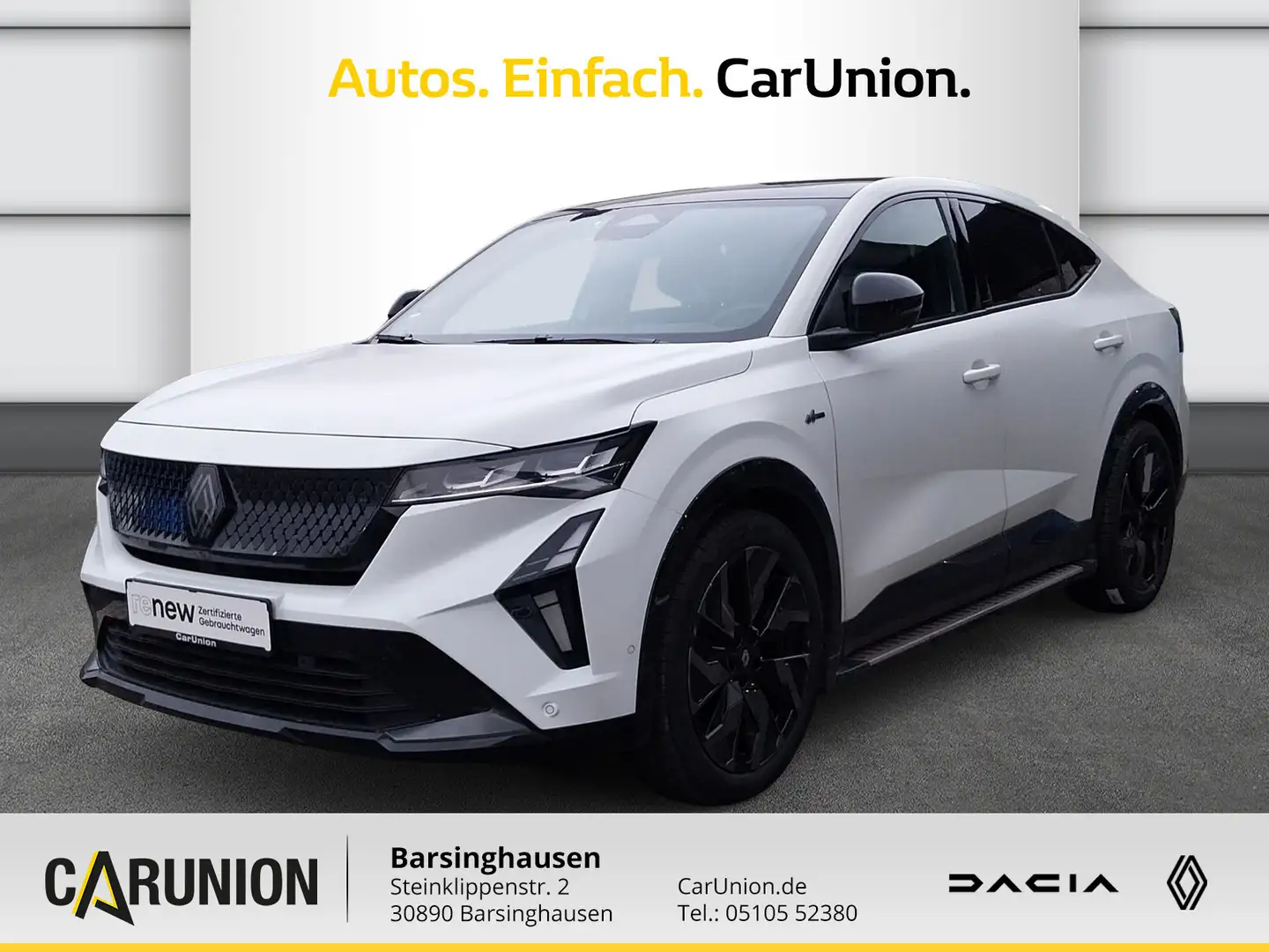 Renault Rafale Esprit Alpine E-Tech Full Hybrid 200 Blanc - 1