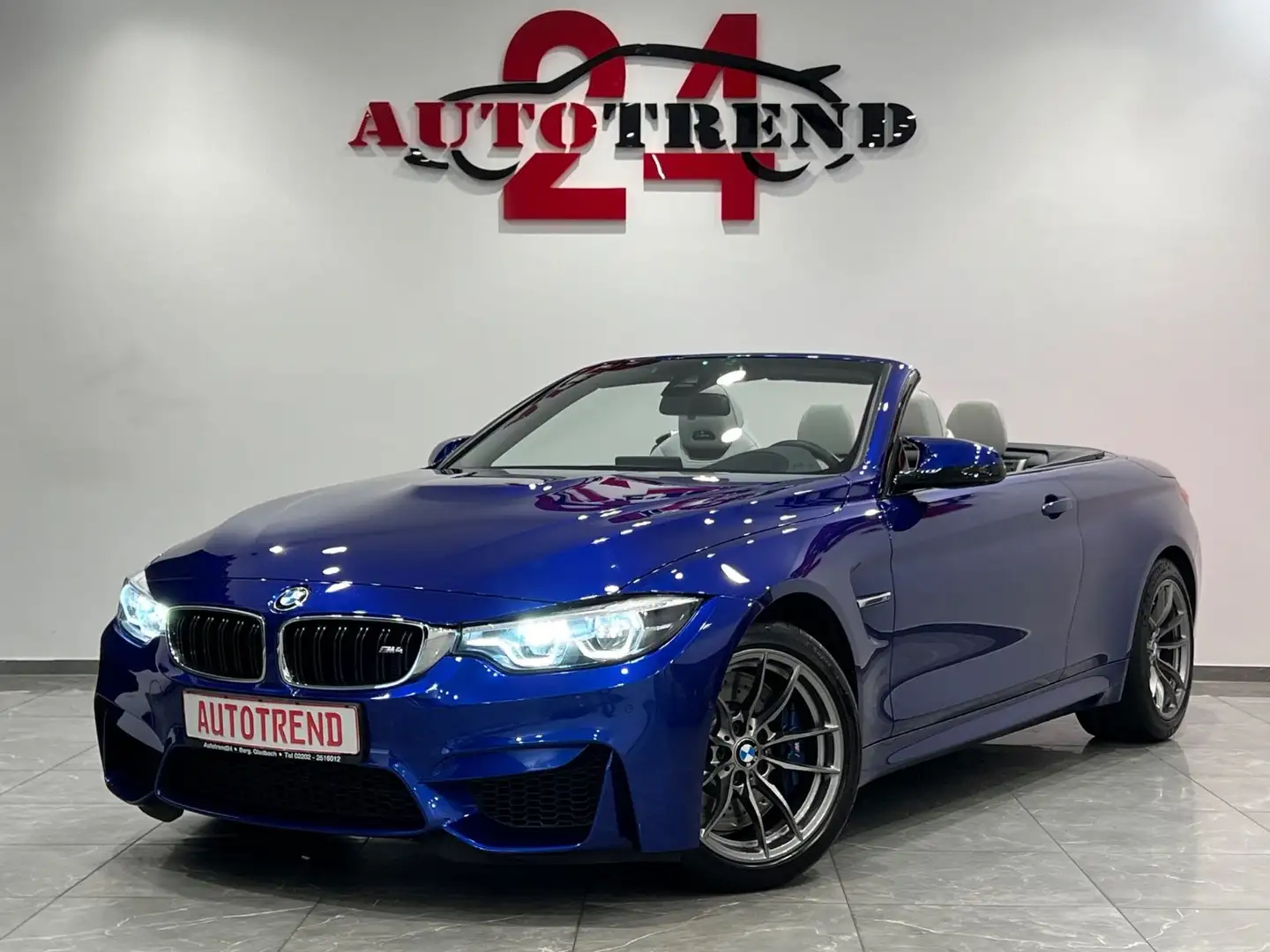 BMW M4 Cabriolet 36TKM 2.HAND DEUTSCHES FAHRZEUG Bleu - 1