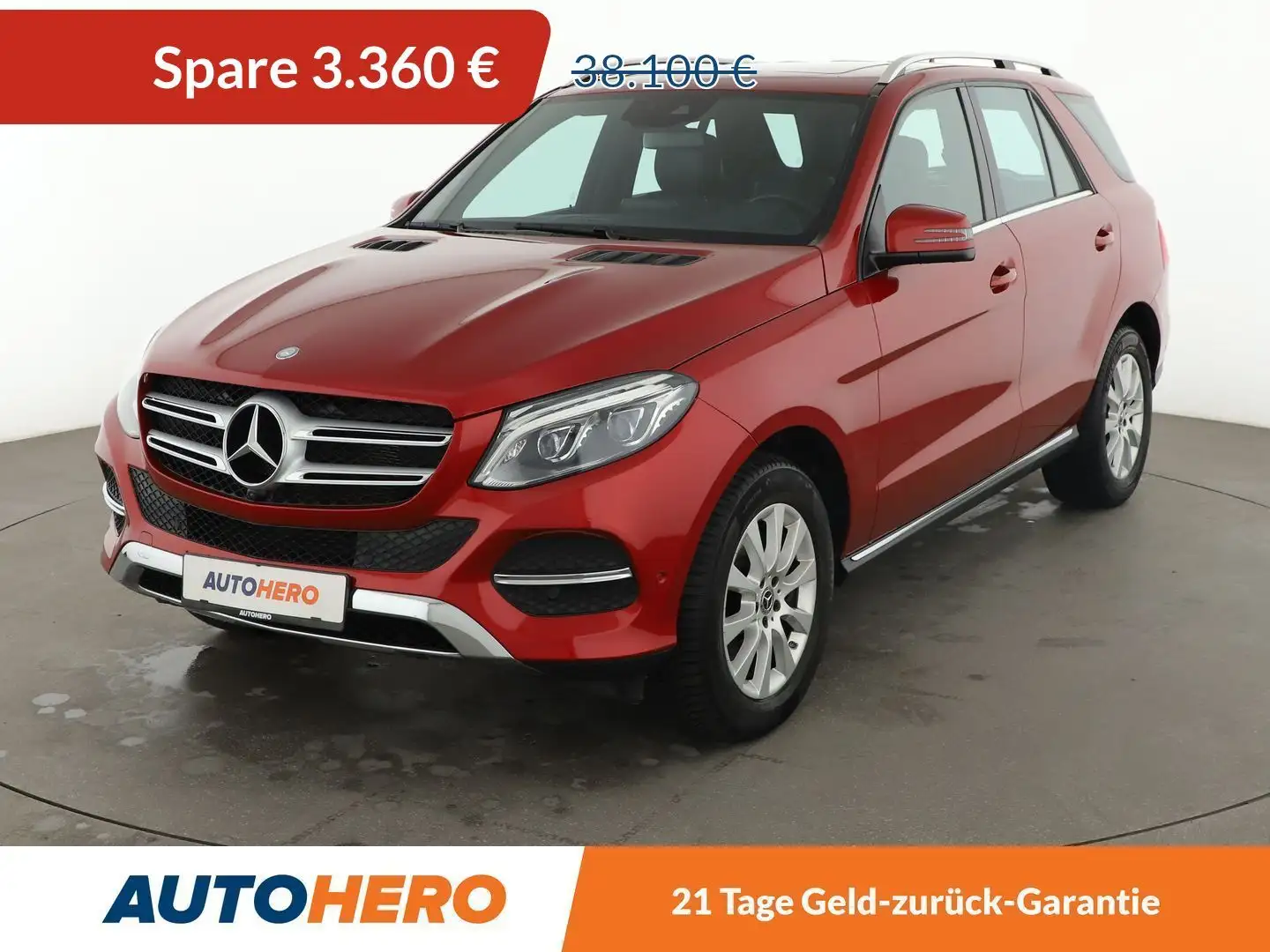 Mercedes-Benz GLE 400 GLE 400 4Matic Aut.*NAVI*360°*LED*PLA* Rojo - 1