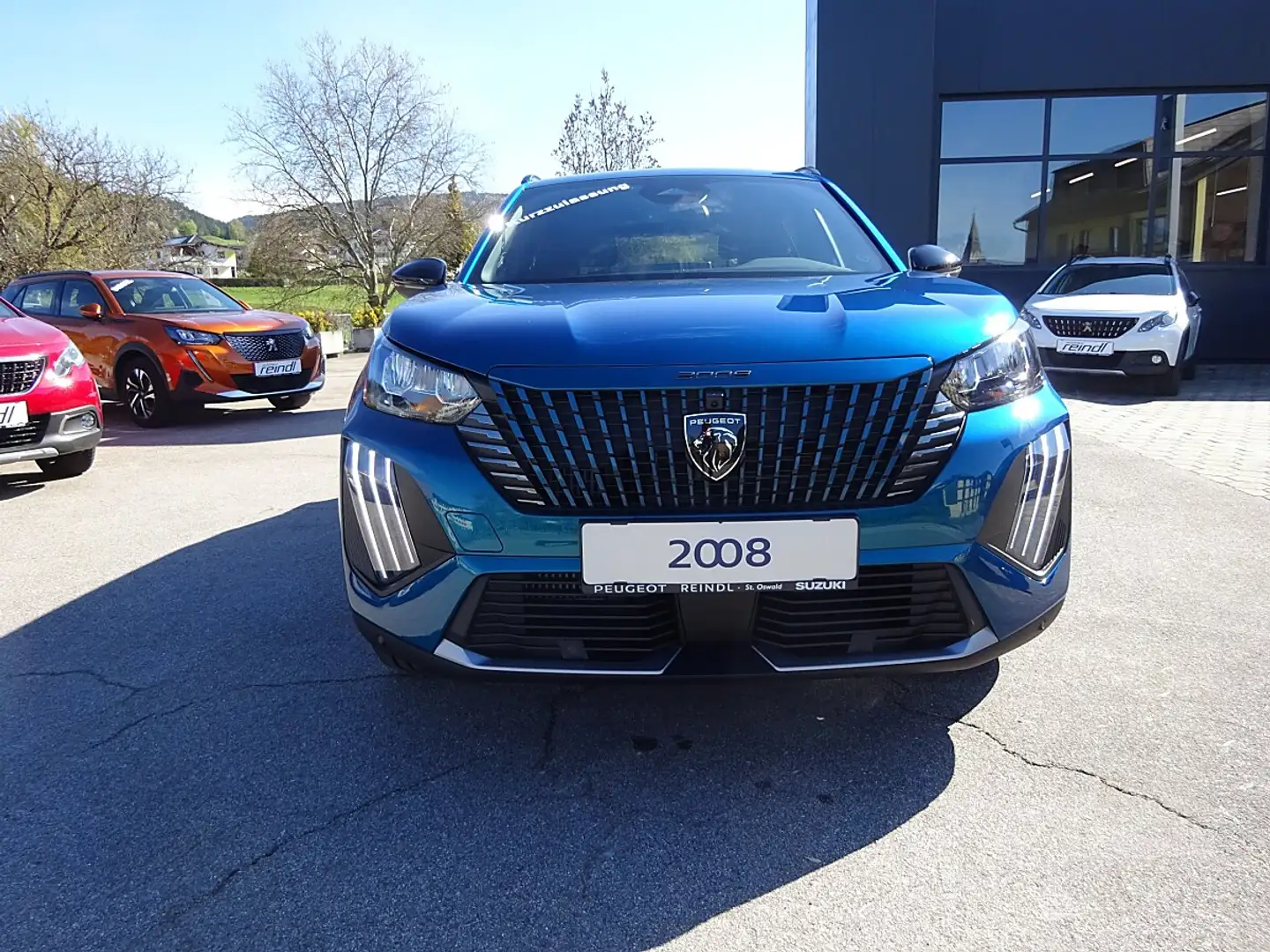 Peugeot 2008 Benzin 100 S&S Allure 6-Gang-Manuell, "SOFORT V... Blau - 2