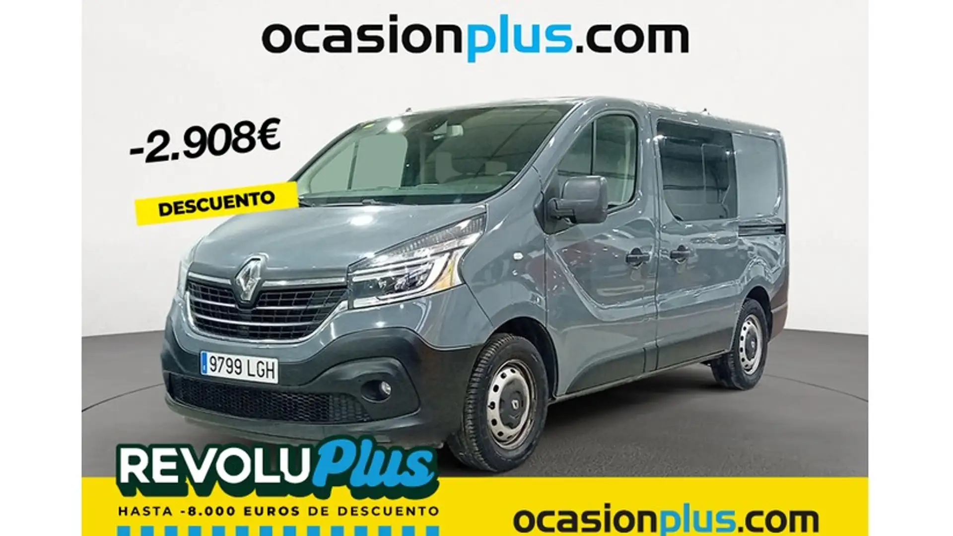 Renault Trafic Combi Mixto 5/6 2.0dCi Energy Blue N1 Aut. Gris - 1