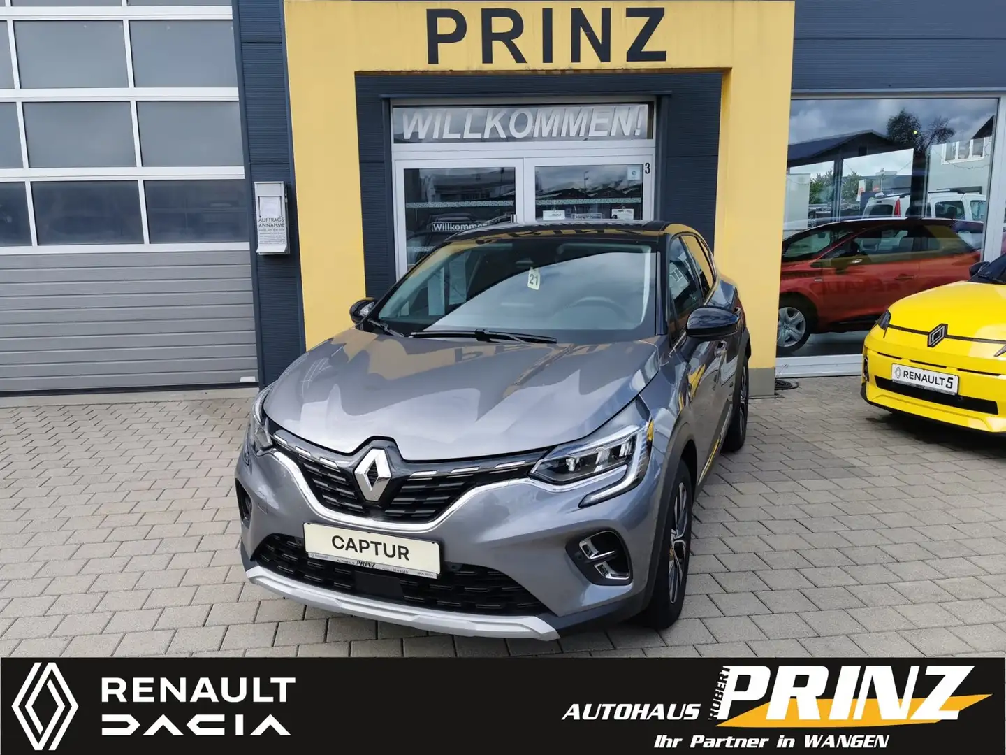 Renault Captur TCE 140 EDC Techno Mild Hybrid [Winterpaket*Navi] Grau - 1