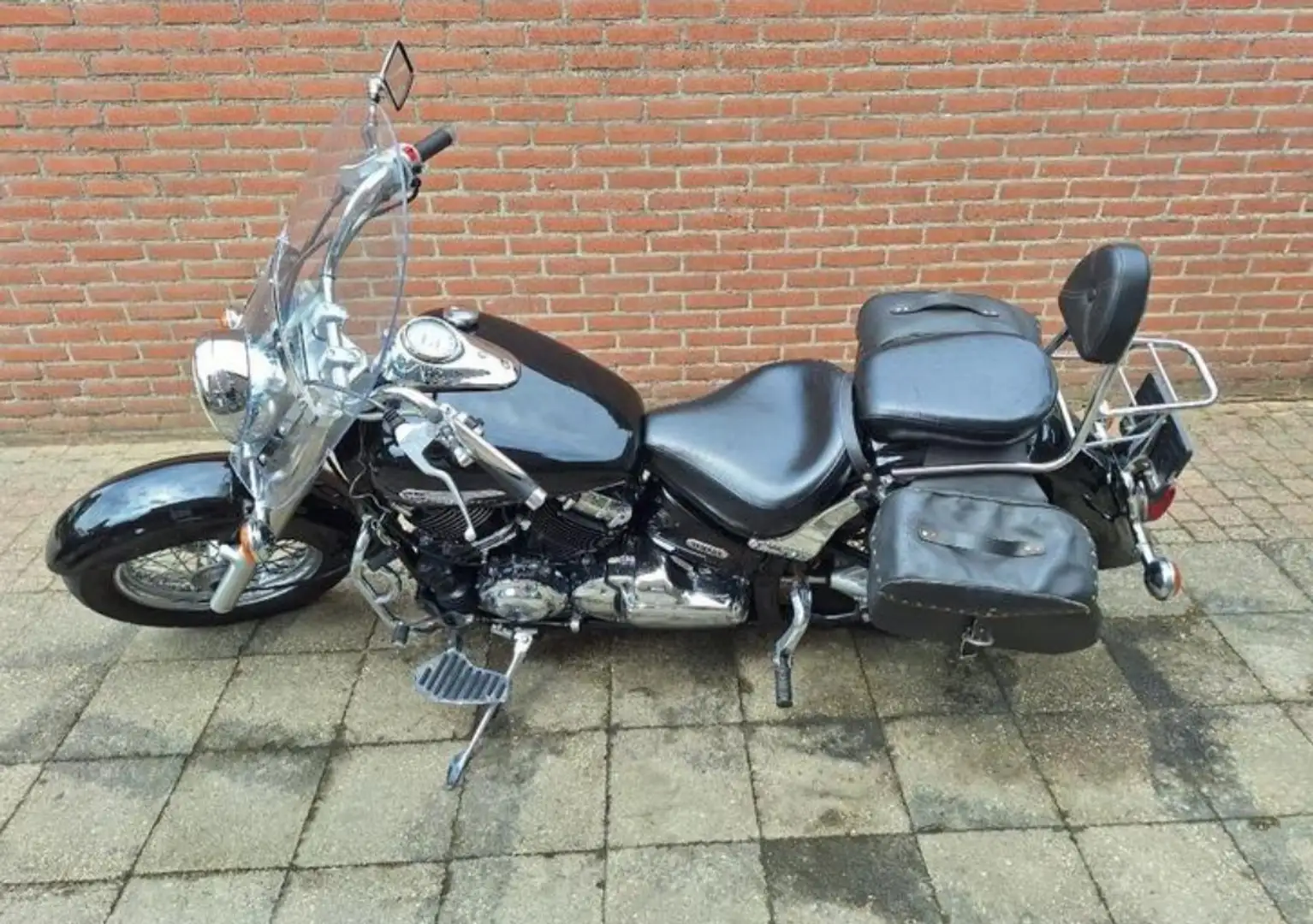 Yamaha XVS 650 classic Zwart - 2