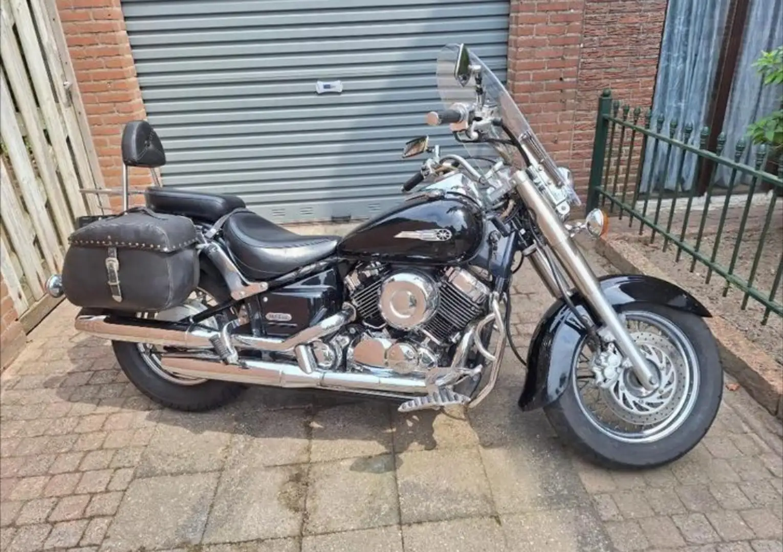 Yamaha XVS 650 classic Zwart - 1
