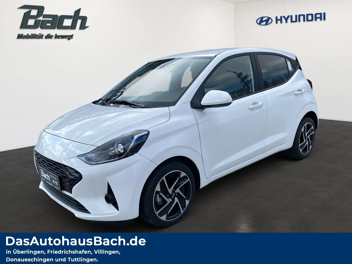Hyundai i10 1.2L Prime Navi, Sitzheizung Lenkradheizung Wit - 1
