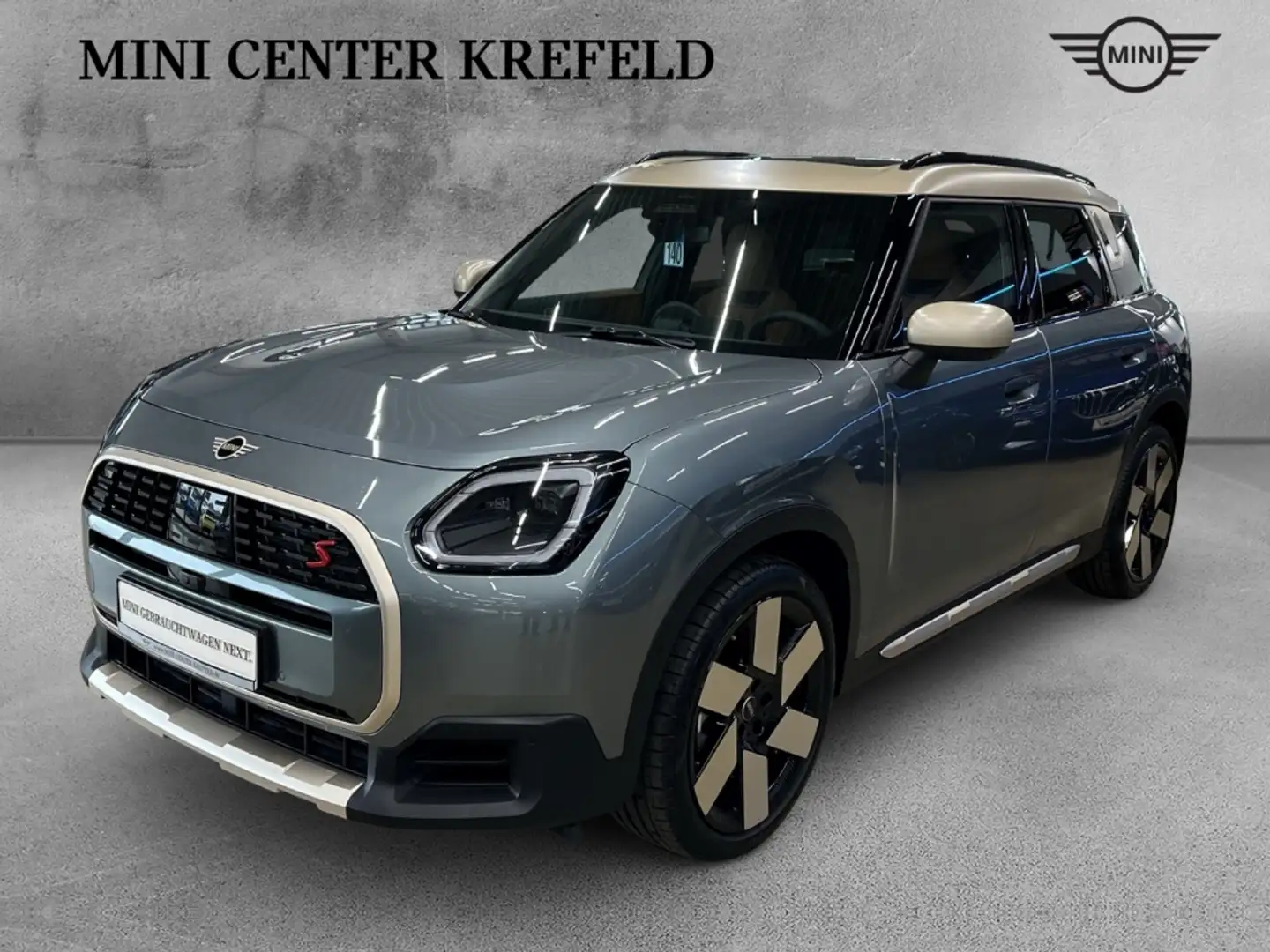MINI Cooper S Countryman ALL4 PAKET XL NAVI HuD AHK KAMERA LED PDC Groen - 1
